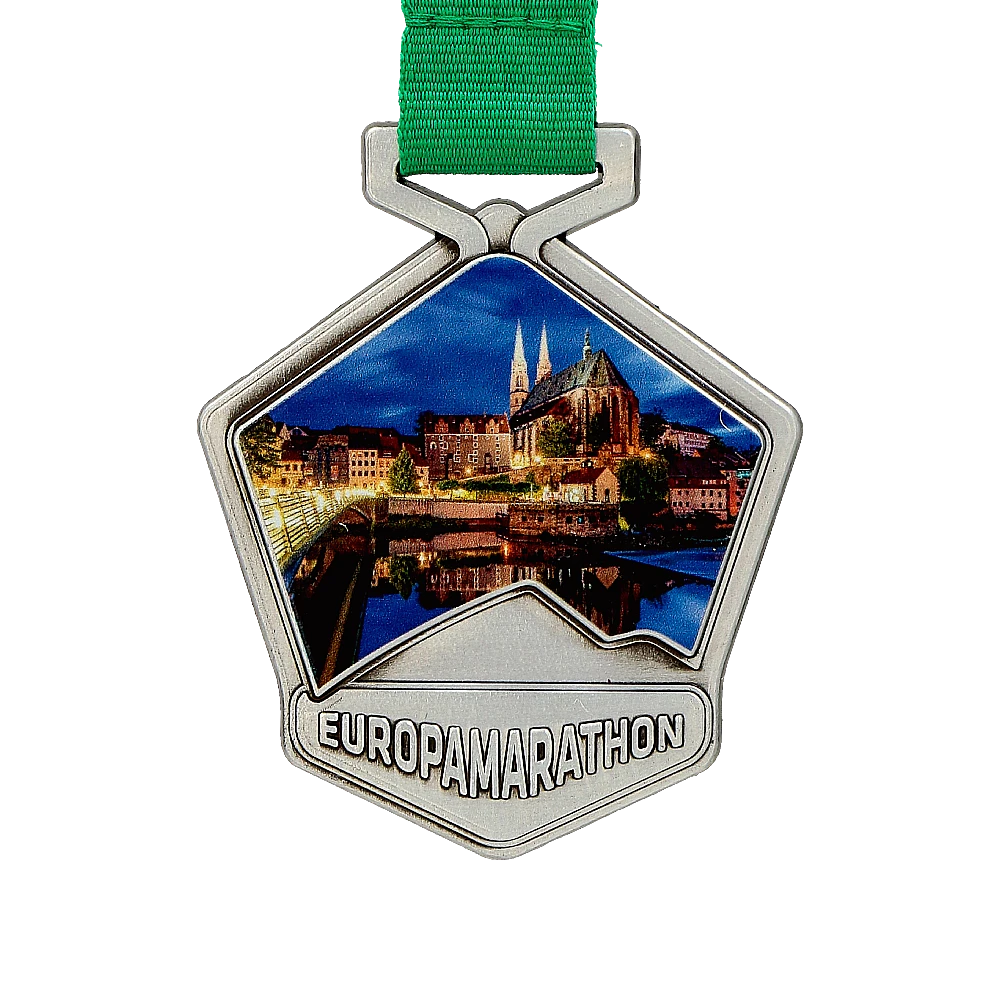 Europa marathon medal