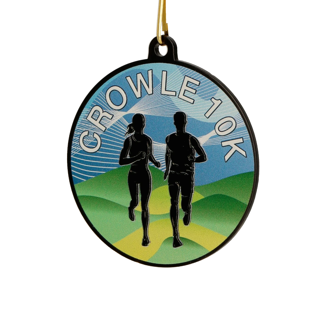 Crowle 10K medal