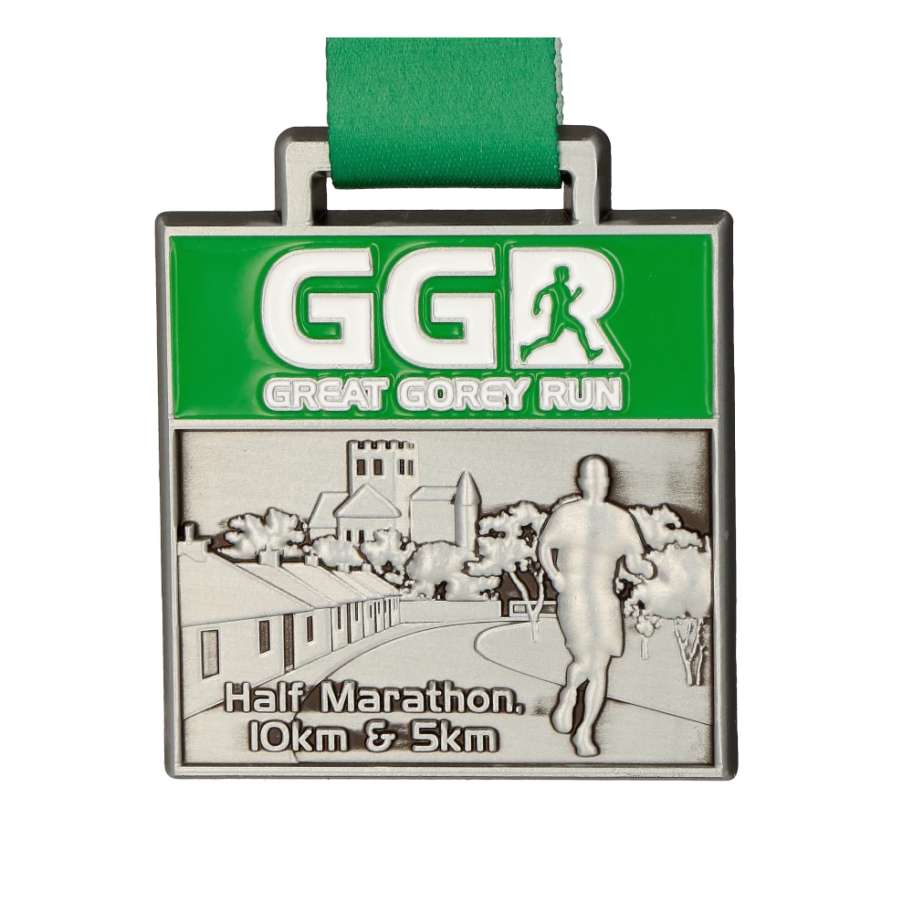 Great Gorey Run medal