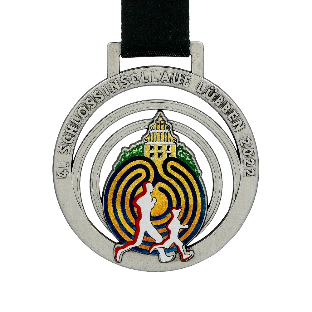 Lübben Schlossinsellauf medal