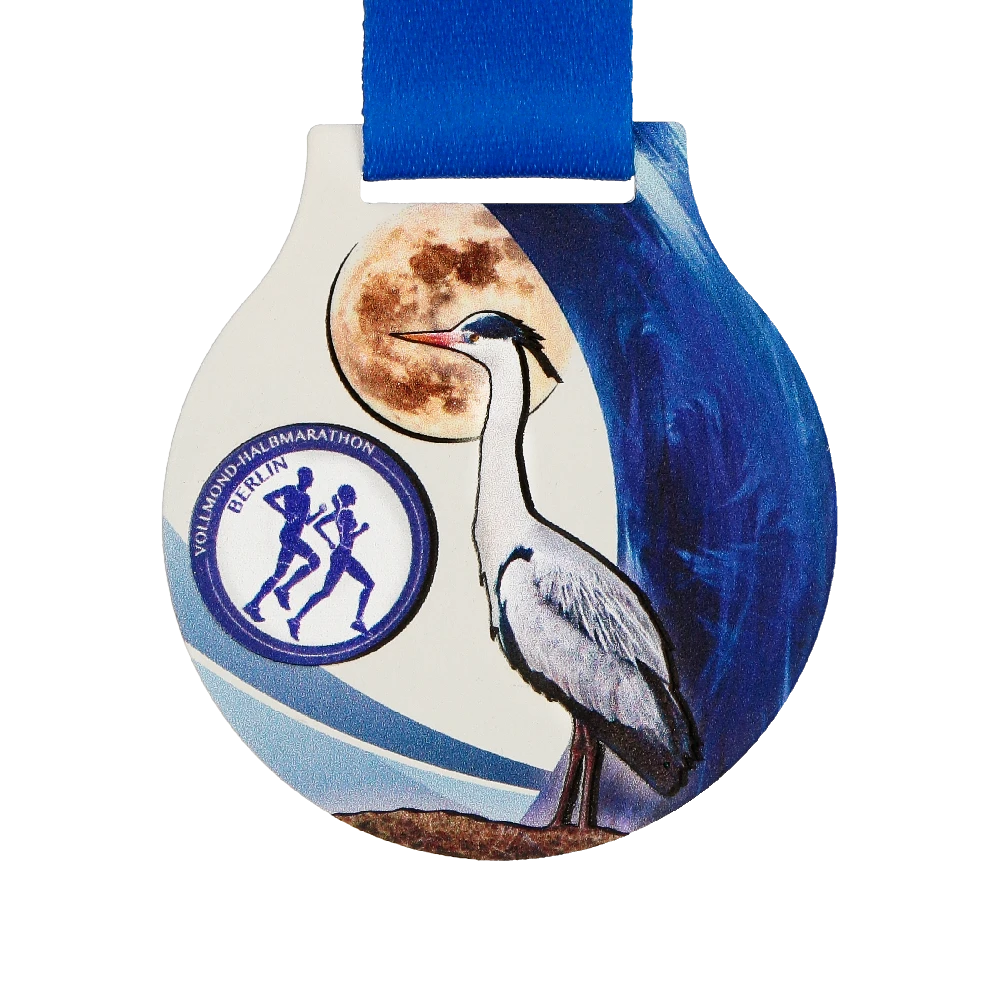 Vollmond halbmarathon medal