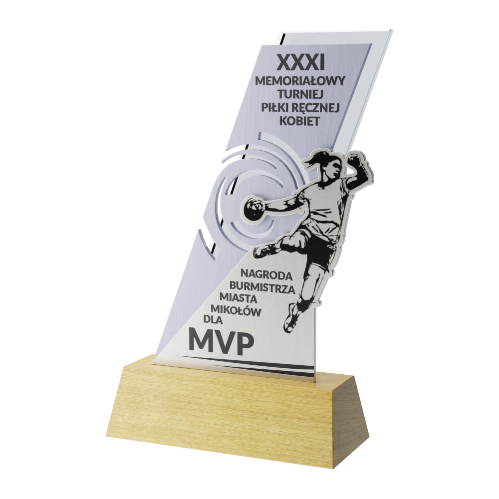 XXI Handball Tournament trophy