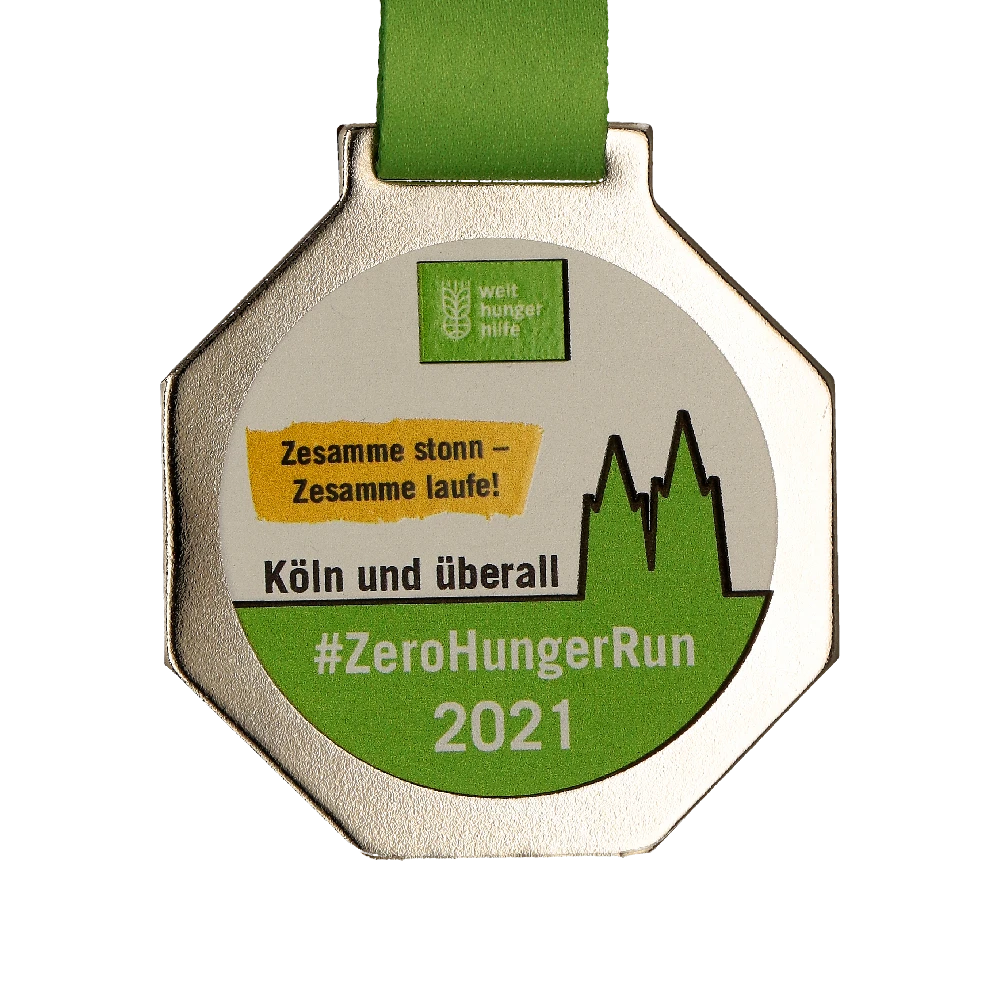 ZeroHungerRun medal