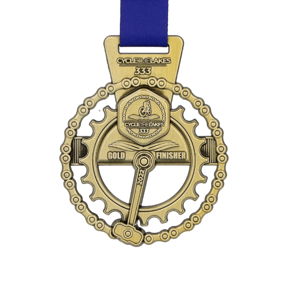 Cycle The Lake 333 medal