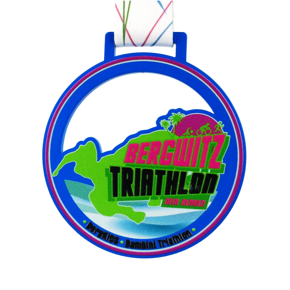 Bergwitz triathlon medal