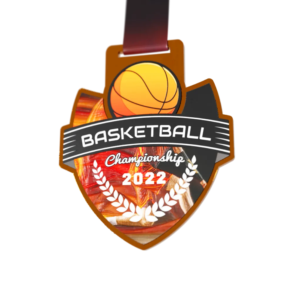Basketball Championship Dublin medal