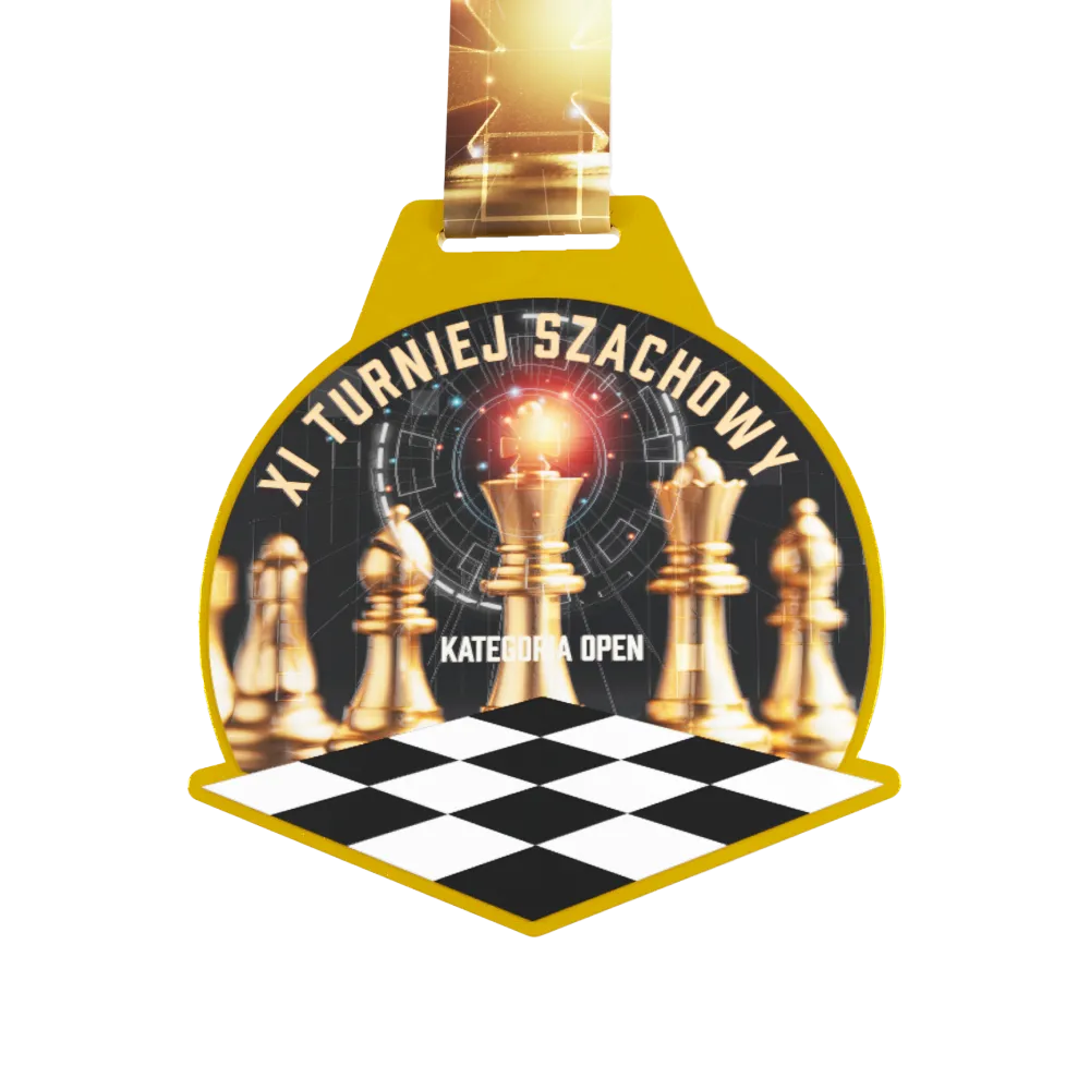 Chess tournament medal