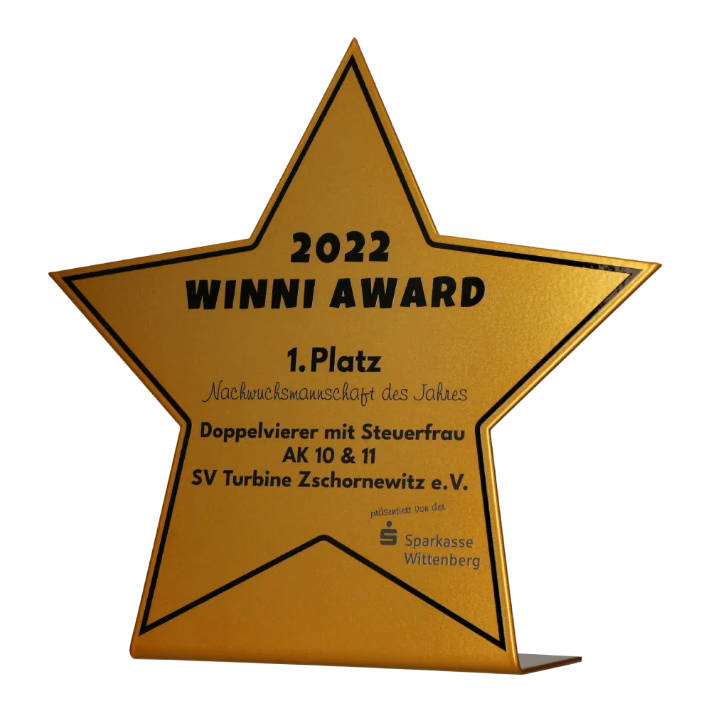 Winni Award 2022 Trófea