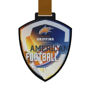 Custom made medal for Rostock Griffins Érmek